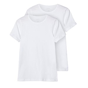 Name It - T-shirt 2 Pak SS, Bright White