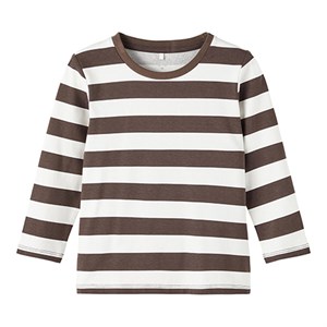 Name It - Sava T-shirt LS, Seal Brown