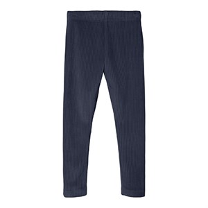 Name It - Veloa Velour Leggings, Dark Sapphire