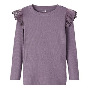 Name It - Kikkye T-shirt LS, Purple Sage
