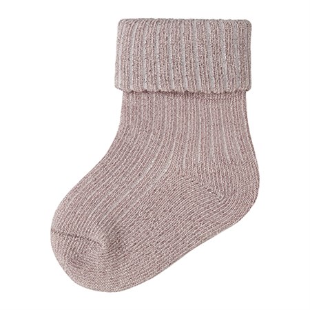 Name It - Nobba Glitter Sock, Burnished Lilac
