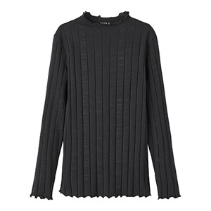 Name It -  Noline Slim T-shirt LS Noos, Black