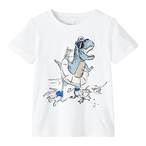 Name It - Zetho T-shirt SS, Bright White