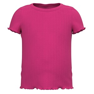 Name it - Vibse Slim T-shirt SS, Pink Yarrow
