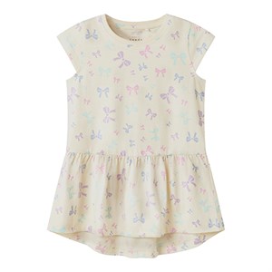 Name It - Vigga Capsl  Kjole Noos - Bows, Buttercream