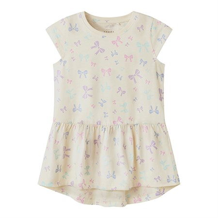 Name It - Vigga Capsl  Kjole Noos - Bows, Buttercream