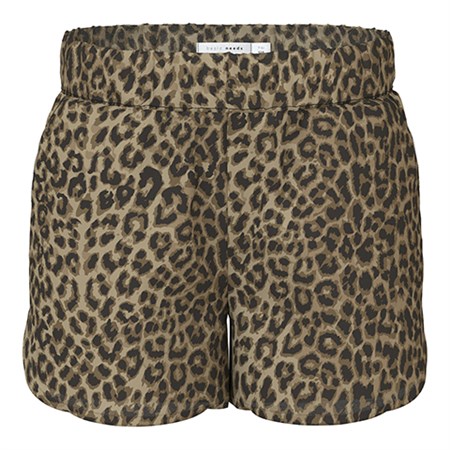 Name It - Vinaya Shorts FFFF Noos, Black Leopard