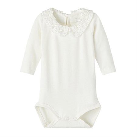 Name It - Tylla Body LS, White Alyssum