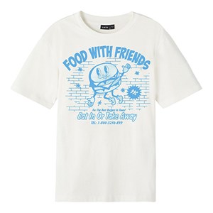 LMTD - Fice T-shirt SS - Burger, White Alyssum