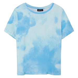 LMTD - Fie Crop T-shirt, Swim Cap Tie Dye