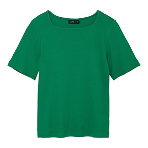 LMTD - Dida Square Neck T-shirt SS, Bright Green