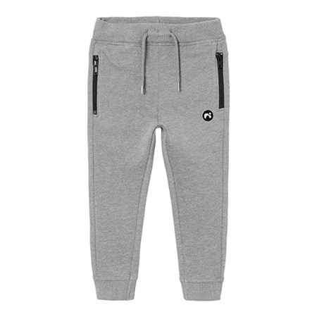 Name It - Vimo Sweatpants BRU Noos, Grey Melange