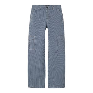 LMTD - Ricte Wide Cargo Pants, Dress Blue
