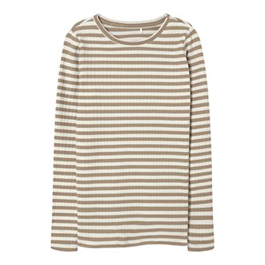 Name It - NKF SURAJA XSL LS TOP NOOS, Mocha Meringue