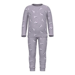 Name It - Pyjamas Rib Noos, Lavender Unicorn