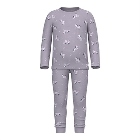 Name It - Pyjamas Rib Noos, Lavender Unicorn