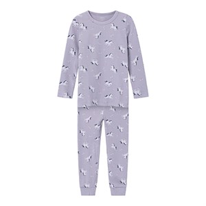 Name It - Pyjamas Rib Noos, Lavender Unicorn