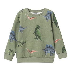 Name It - Nodino Sweatshirt BRU, Oil Green