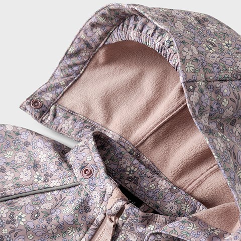 Mikk Line Softshelljacke Dm Name It Alfa08 Softshell Small Flowers