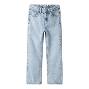 Name It - Rose HW Straight Jeans 9222-Be Noos, Light Blue Bleached Denim