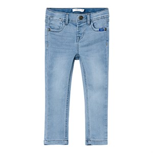 Name It - Silas Slim Sweat Jeans 8001 TH Noos, Light Blue Denim
