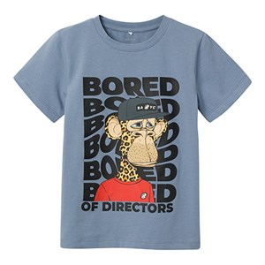 Name It  - Donni Boredofd T-shirt Sky SS, Troposphere