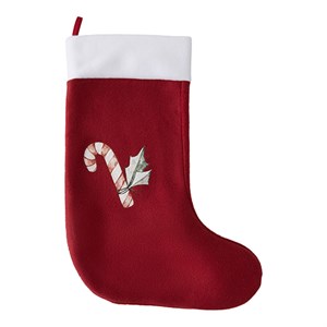 Name It - Rana Stocking - Candy Cane, Jester Red