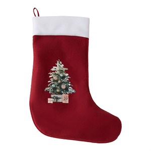 Name It - Rana Stocking - Christmas Tree, Jester Red