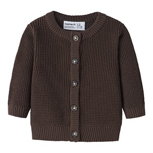 Name It - NBN BUBBA LS KNIT CARD NOOS, French Roast