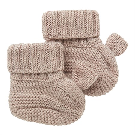 Name It - Wrilla Wool Knit Slippers, Shadow Gray