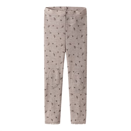 Name it - Wang Wool Needle Leggings Noos, Shadow Gray