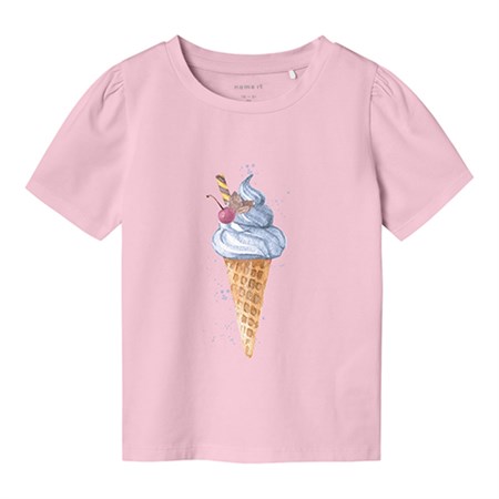 Name It - Fae T-shirt SS, Parfait Pink