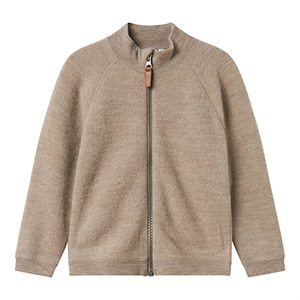 Name It - Wmino Wool Brushed Cardigan, Satellite