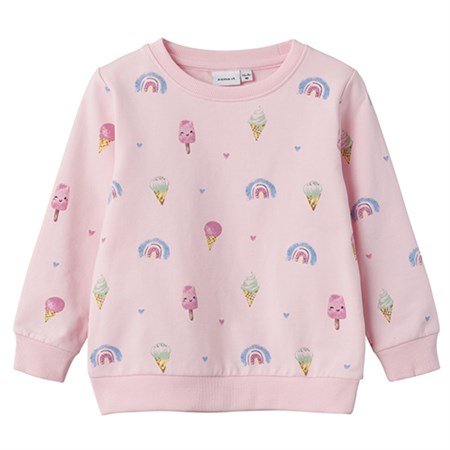 Name It - Fransia Light Sweatshirt Unb, Parfait Pink