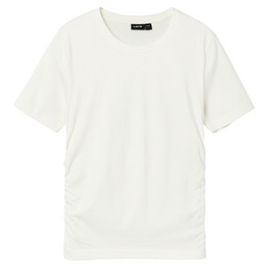 LMTD - Novegat Short T-shirt SS, White Alyssum