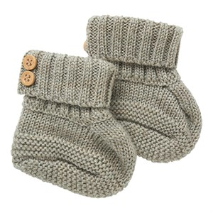 Name It - Wrilla Wool Knit Slippers, Dried Sage