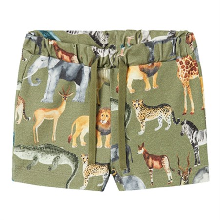 Name It - Jasen Shorts, Oil Green