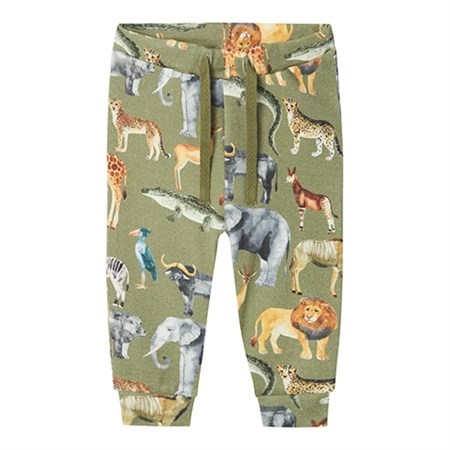 Name It - Jasen Pants, Oil Green