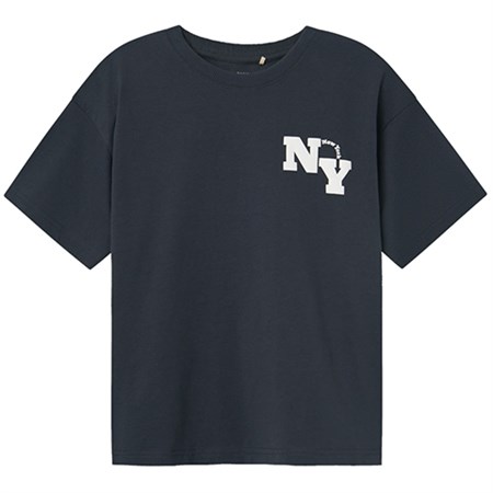 Name It - Valix Boxy T-shirt SS, India Ink