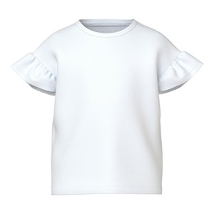 Name It - Vilukka T-shirt SS, Bright White