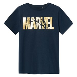 Name It - Ango Marvel T-shirt SS MAR, Dark Sapphire