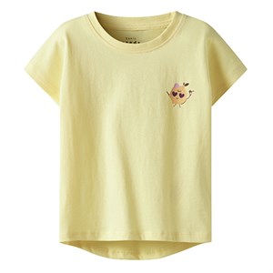 Name It - Varutti Capsl Loose Top - Lemon, Lemon Meringue