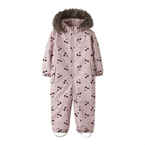 Name It - NMF SNOW10 SUIT AOP FO NOOS, Violet Ice AOP Cherry