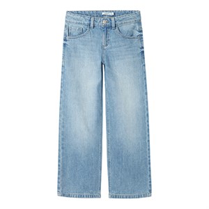 Name It - Rose Wide Jeans 5529-Be Noos, Light Blue Bleached Denim