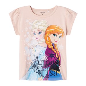 Name It - Mysa Frozen T-shirt WDI SS, Peachy Keen