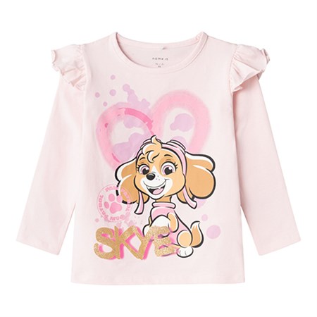 Name It - Jutte Pawpatrol T-shirt LS, Festival Bloom