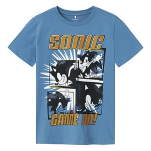 Name It - Junior Sonic T-shirt BFU SS, Coronet Blue