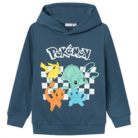 Name It - Jister Pokemon Sweatshirt BRU, Dark Denim