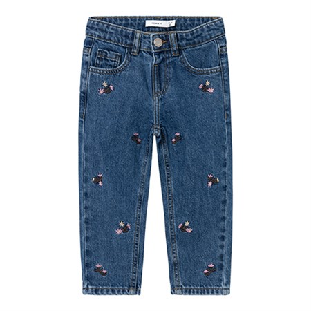 Name It - Bella Shaped Jeans 8614-BEO, Dark Blue Denim