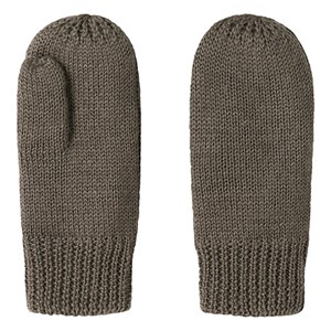 Name It - NMN FLASH WOOL MITTEN 3FO, Walnut
